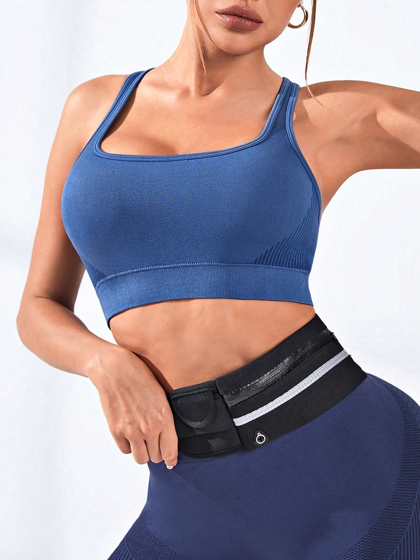 Women's Racerback Sports Bra S - огляд і ціна Seamless Ribbed Workout Tank Top