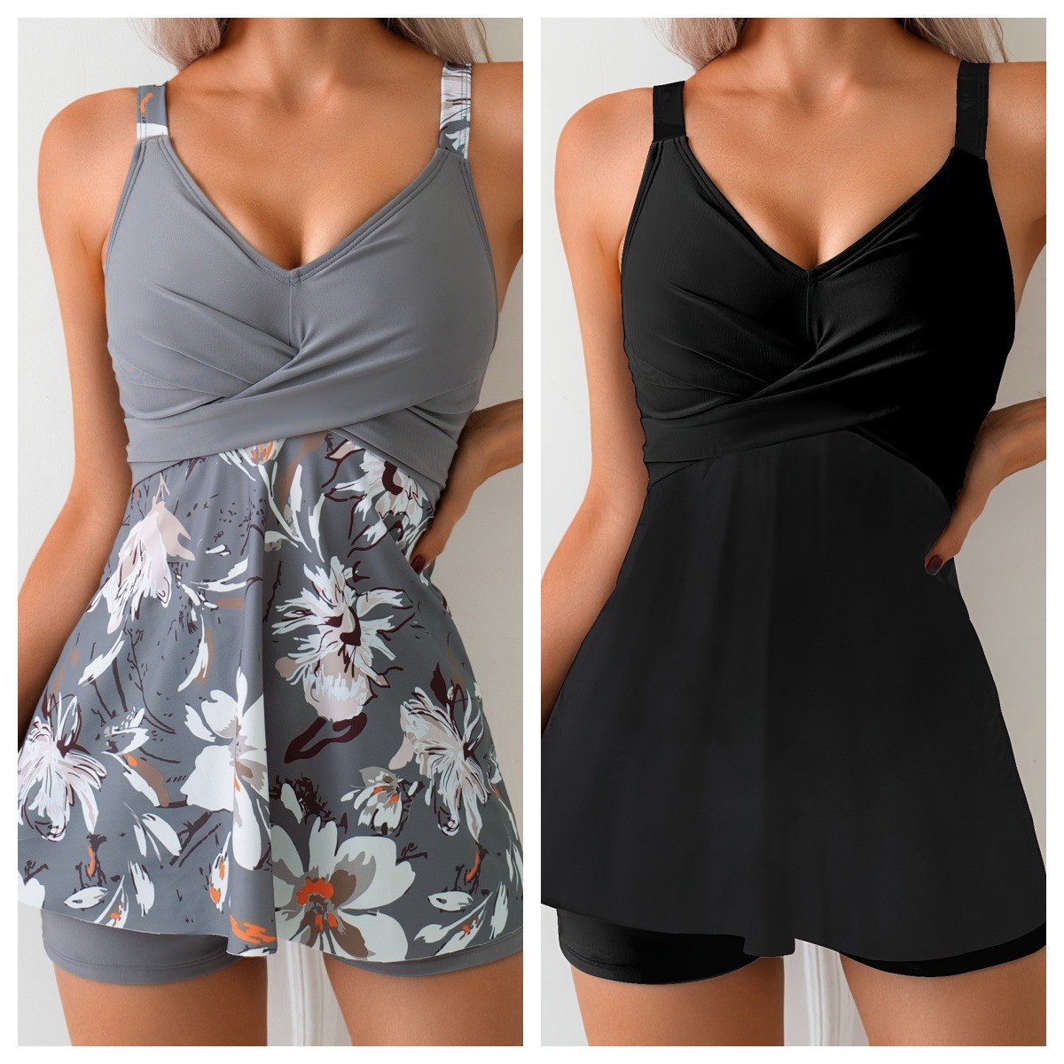 Swimsuit Woman Tankini Two Pie - огляд і ціна Tops