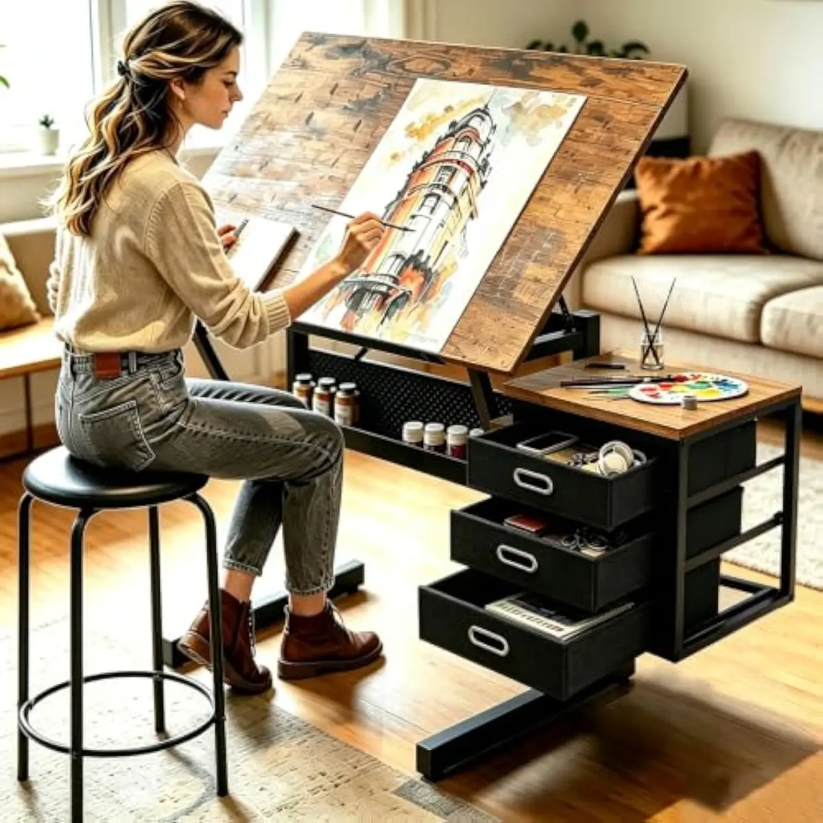 Drafting Desk with Adjustable  - огляд і ціна Tops
