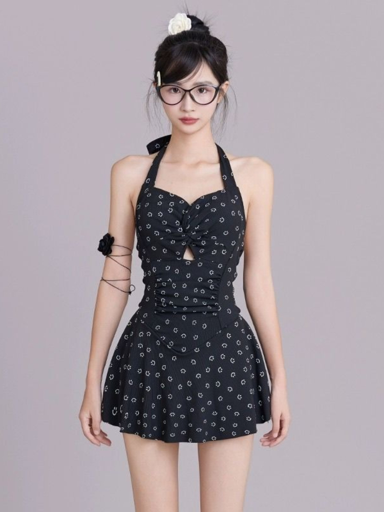 Women's Halter One Piece Swims - огляд і ціна Skirts