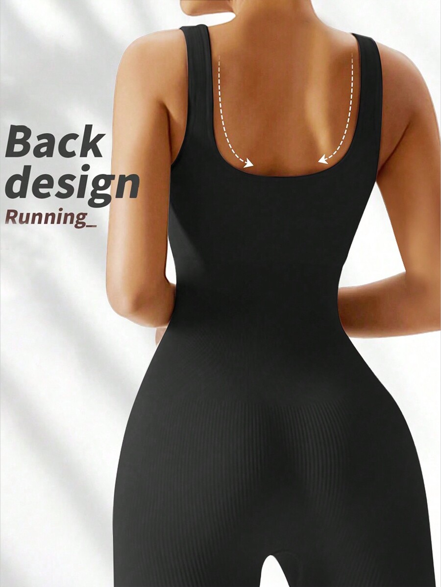 KIKIMINK Women's Jumpsuits Sea - огляд і ціна Seamless Ribbed Workout Tank Top