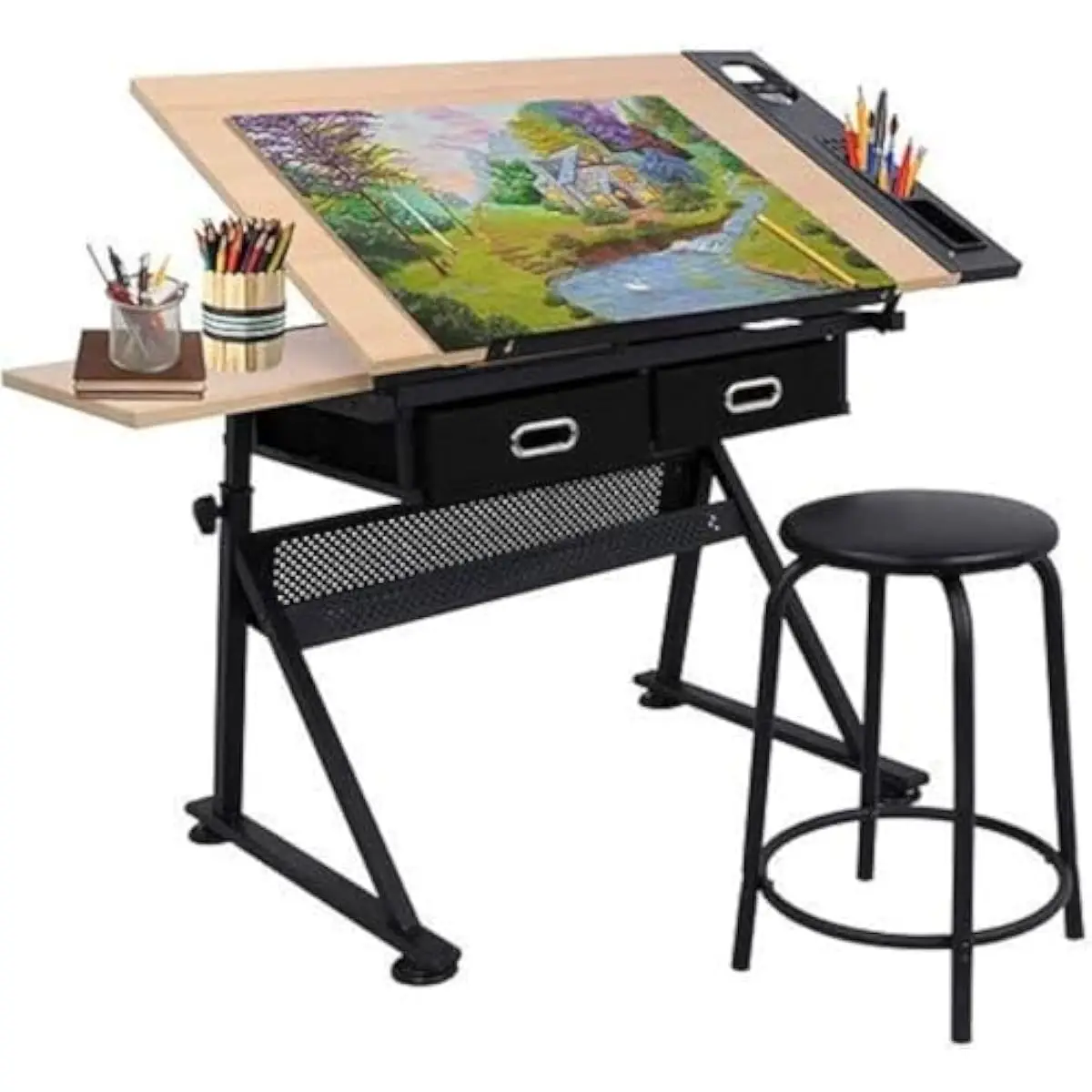 Adjustable Drafting Desk with  - огляд і ціна Tops