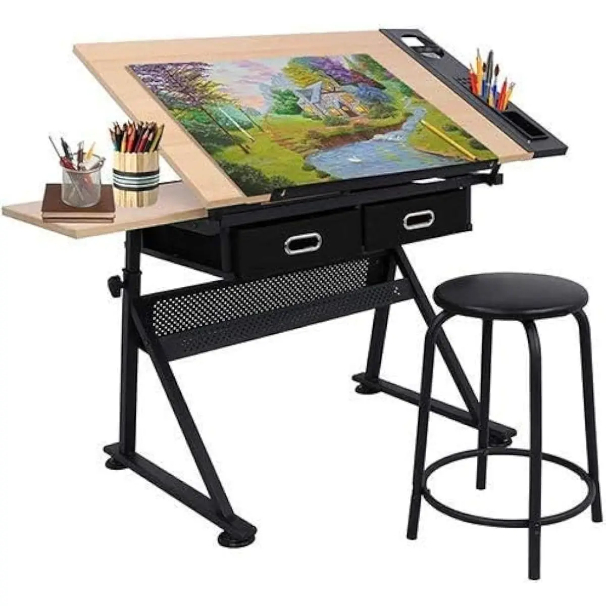Adjustable Drafting Desk with  - огляд і ціна Tops