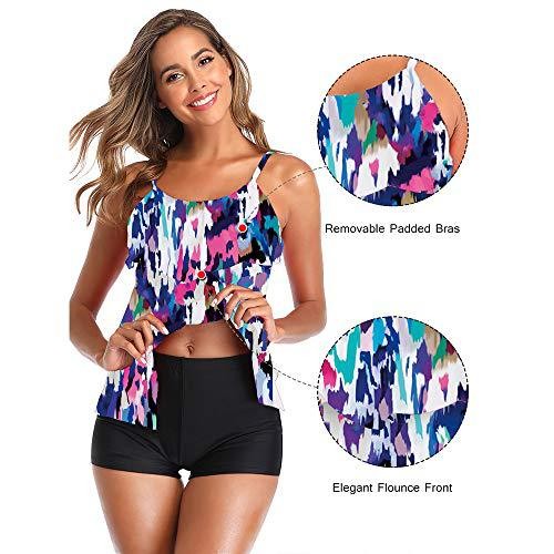 Woman Bikini Floral Print Tank - огляд і ціна Tops