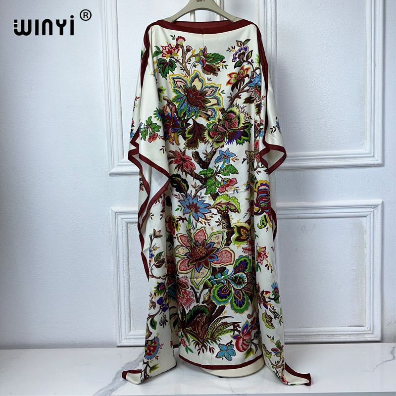 WINYI High Quality Africa Clot - огляд і ціна Boho Summer Beach Maxi Dress