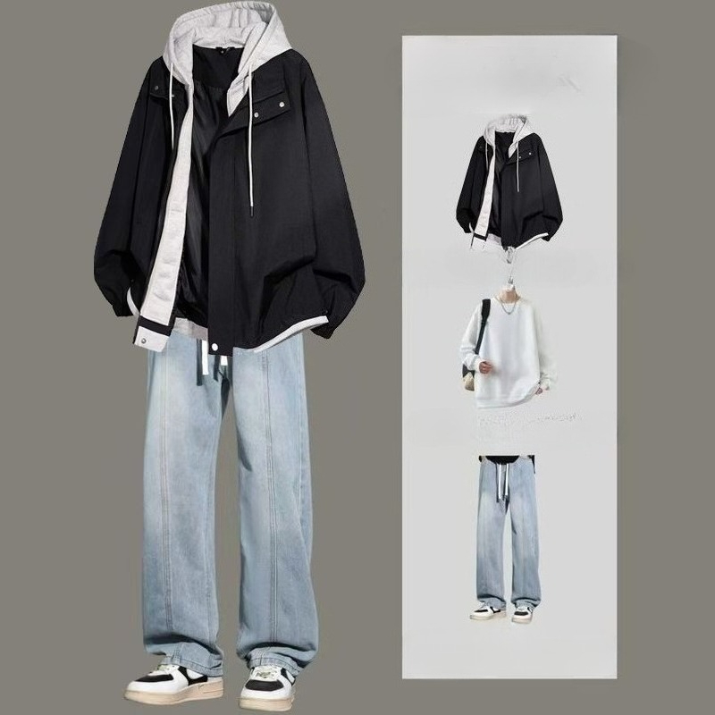 Men American High Street Hoode - огляд і ціна Jeans