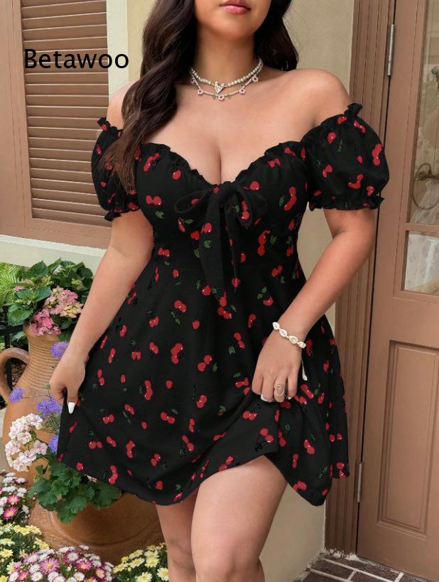 Women's Off Shoulder Floral Pr - огляд і ціна Off Shoulder Puff Sleeve Sundress