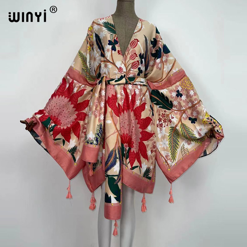 WINYI Autumn Dresses for Women - огляд і ціна Boho Summer Beach Maxi Dress