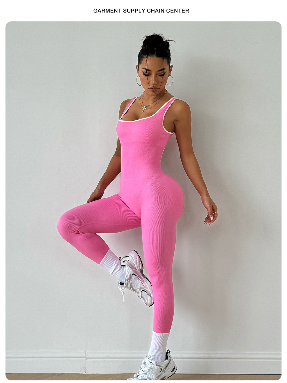Jumpsuit for Women Workout Sea - огляд і ціна Seamless Ribbed Workout Tank Top