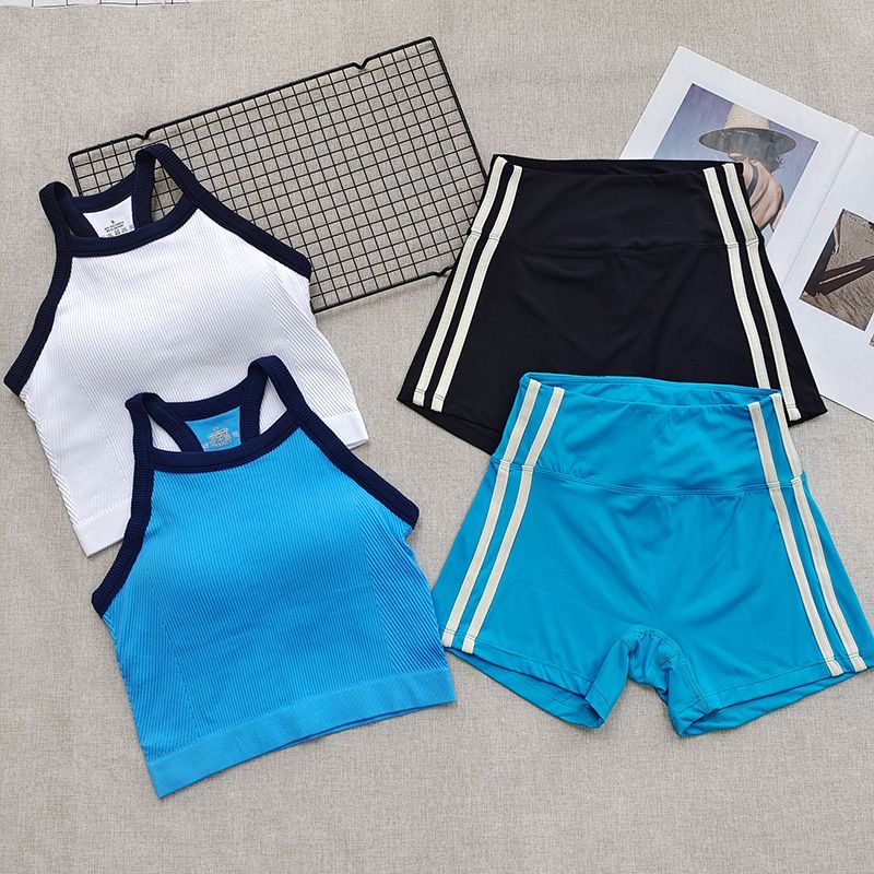 Women Ribbed Workout Sets 2 PC - огляд і ціна Seamless Ribbed Workout Tank Top