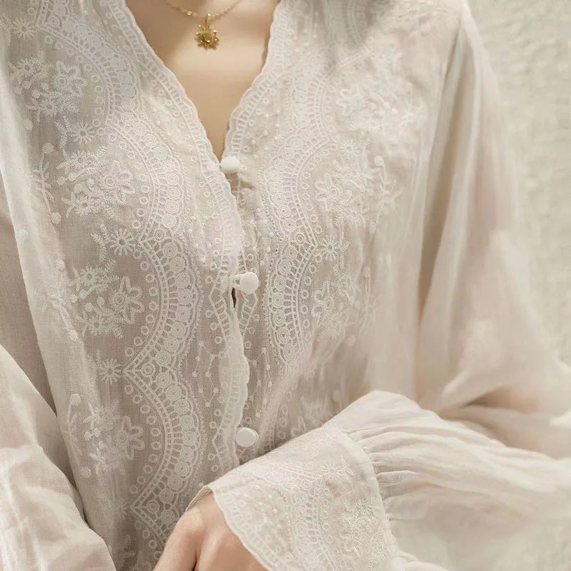 GELITAYIN V-Neck Long Sleeve L - огляд і ціна Casual Loose Linen Shirt Dress