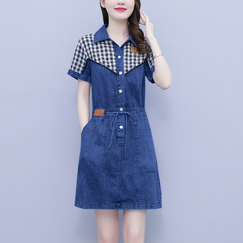 plus Size Women's Fashion Shir - огляд і ціна Korean Style A Line Shirt Dress