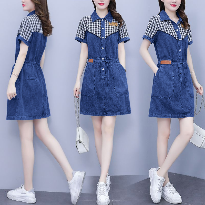 plus Size Women's Fashion Shir - огляд і ціна Korean Style A Line Shirt Dress