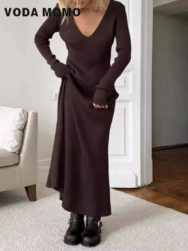 Long Sleeves Versatile Bodycon - огляд і ціна Bodycon Long Sleeve Ribbed Dress
