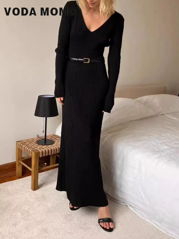 Long Sleeves Versatile Bodycon - огляд і ціна Bodycon Long Sleeve Ribbed Dress