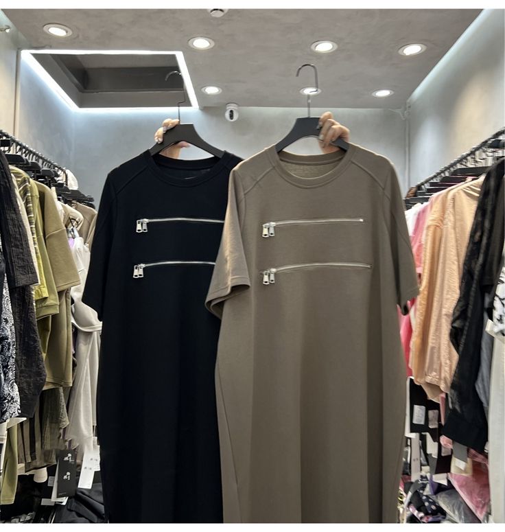 plus Size Women's Loose Short  - огляд і ціна Korean Style A Line Shirt Dress